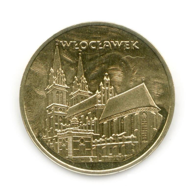 Колекційна монета Польща 2 злотих 2005 VF-AU Влоцлавек (29684413)