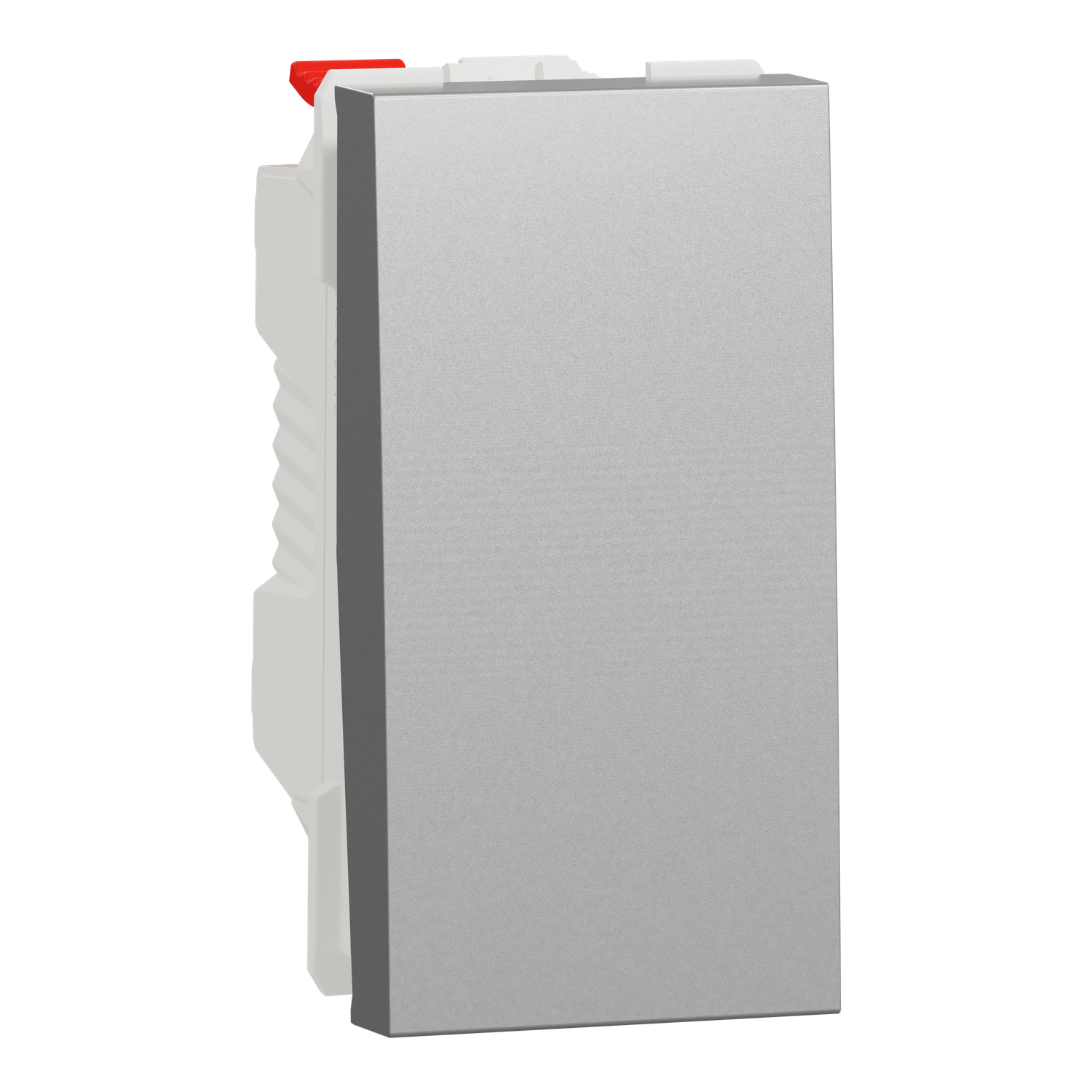 Выключатель Schneider Electric Unica 1 модуль Алюминий (NU310630)