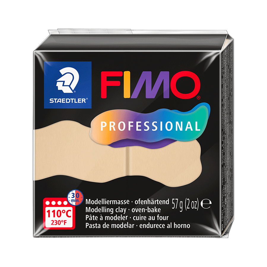Глина полимерная Fimo Professional 57 г Шампань (8040-02)