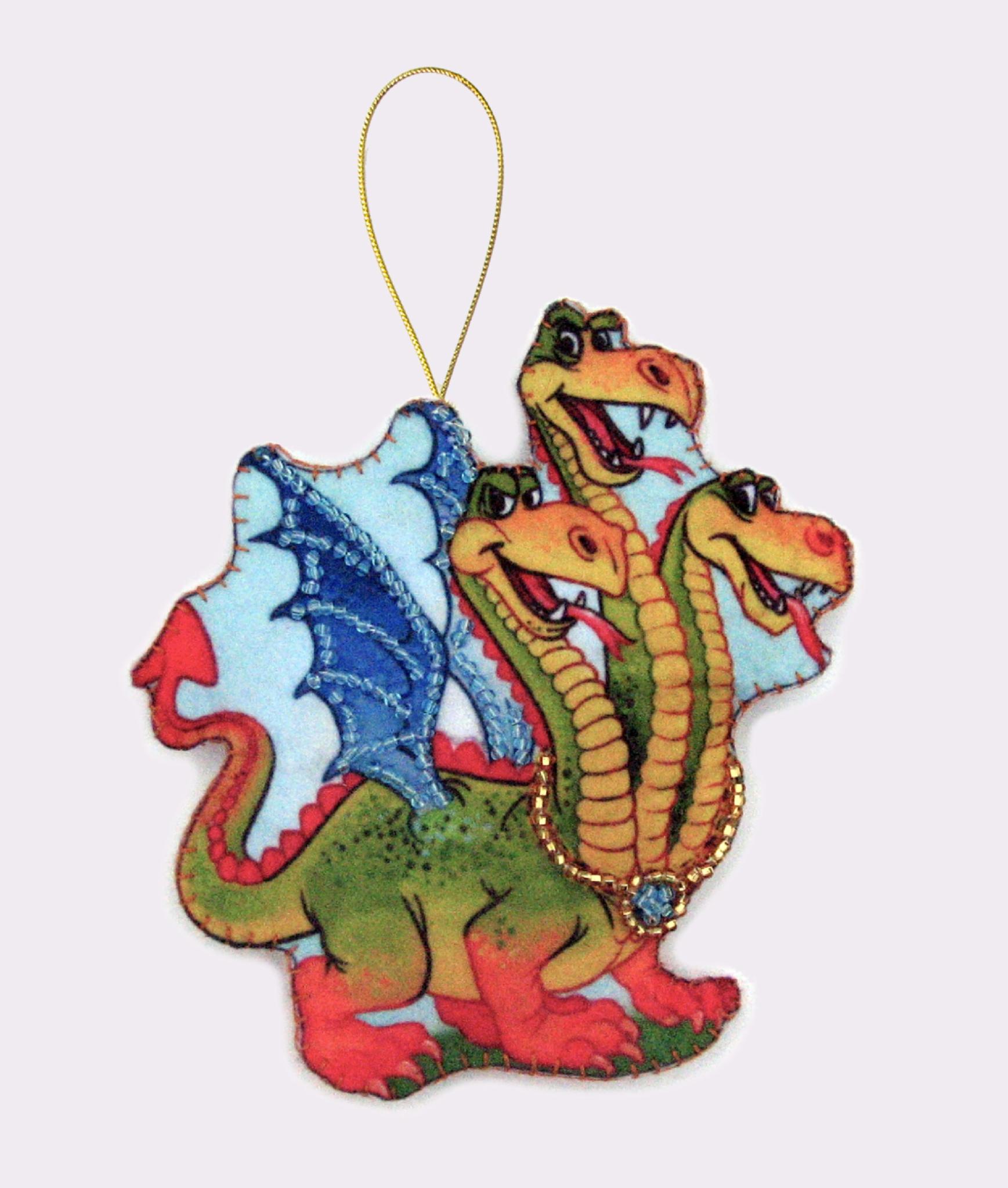 Набір для вишивання бісером BUTTERFLY F108 Змій Горинич 11х10 см (F108) Набір для вишивання бісером BUTTERFLY F108 Змій Горинич 11х10 см (F108)