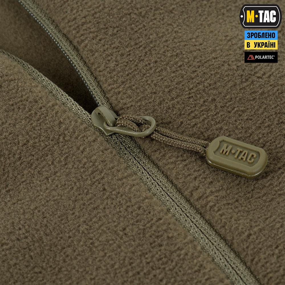 Кофта флісова M-Tac Delta Polartec XL Олива (5918867) - фото 5