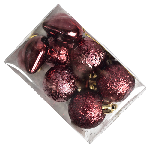 Новогодние игрушки для елки Stenson R90710 4 см 13 шт. (12638899)