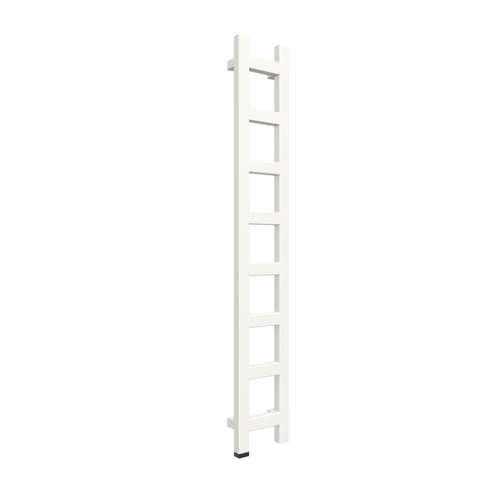 Полотенцесушитель электрический Terma Easy ONE с ТЕНом ONE с левой стороны 960x200 см White mat (748)