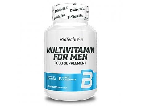 Витамины BioTech USA Multivitamin for Men 60 таблеток Витамины BioTech USA Multivitamin for Men 60 таблеток