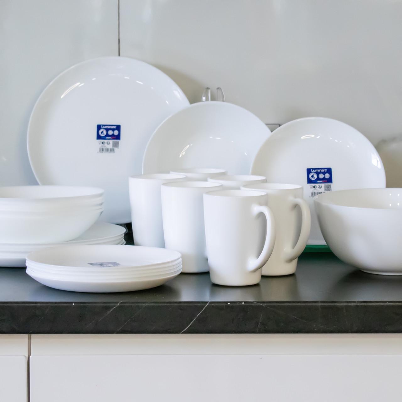 Набор посуды Luminarc 25 Diwali White (26772529) - фото 2 Набор посуды Luminarc 25 Diwali White (26772529) - фото 2