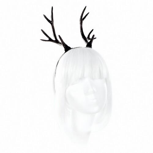 Обруч Рога Оленя S SETA Decor 19-133BLK