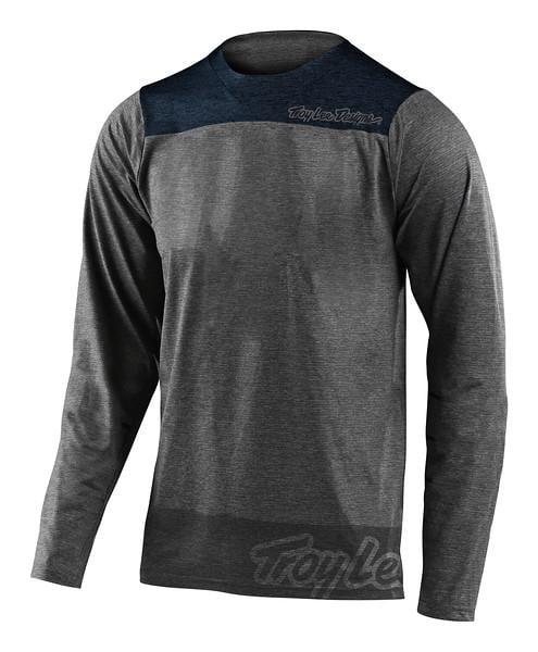 Джерсі TLD Skyline L/S Jersey London S Gray Heather/Navy (341789002) Джерсі TLD Skyline L/S Jersey London S Gray Heather/Navy (341789002)