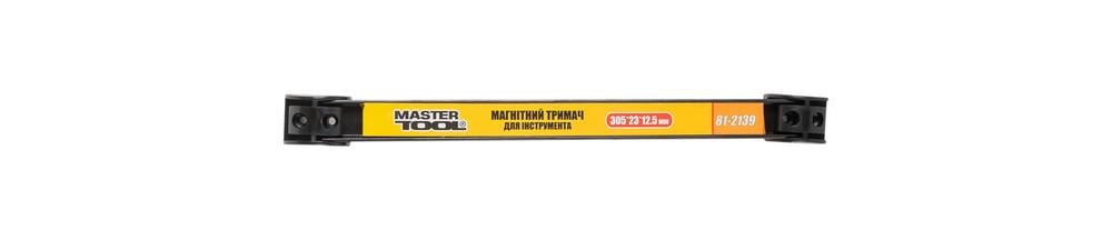 Тримач магнітний для інструменту Mastertool 12 кг 305х23х12,5 мм (81-2139)