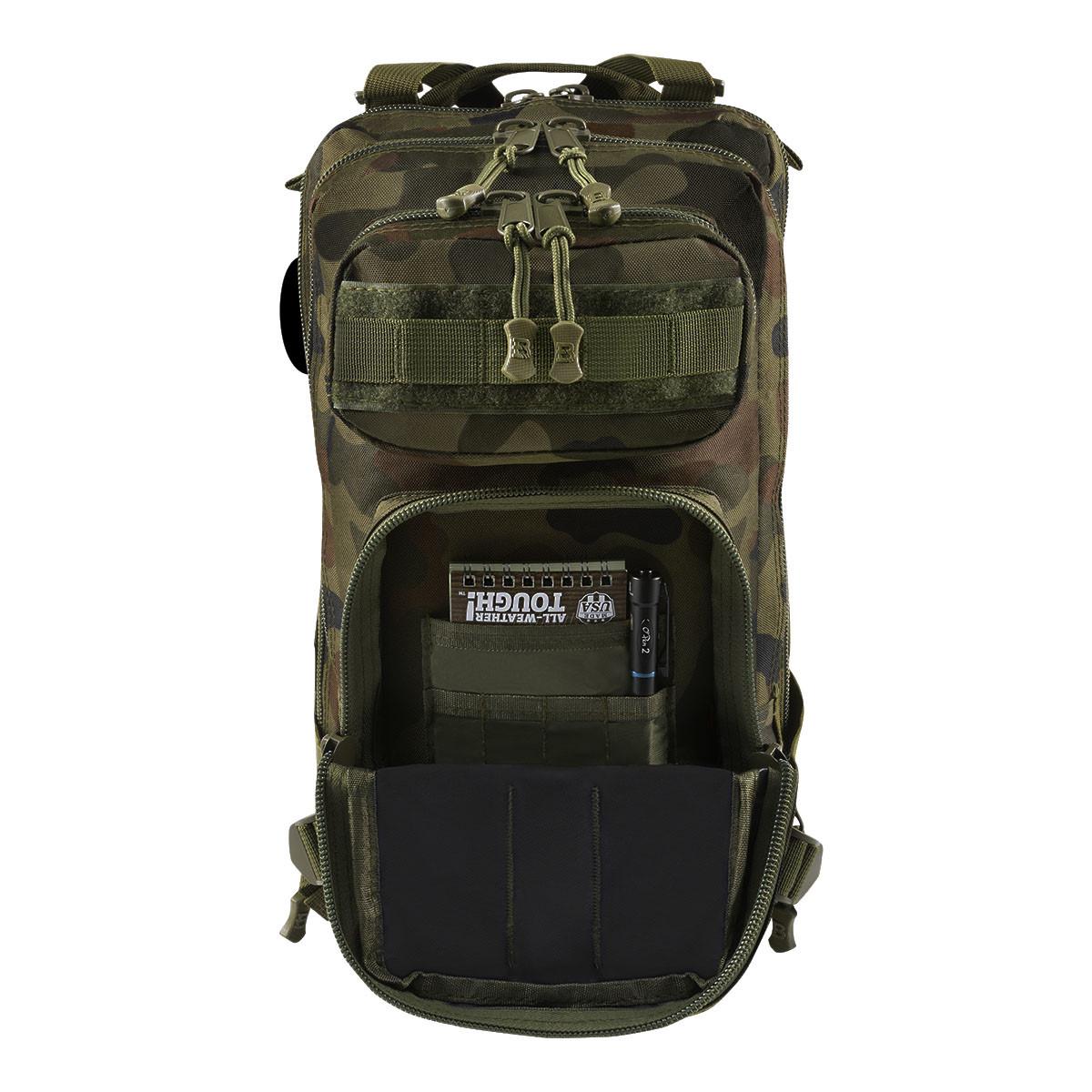 Рюкзак Badger Outdoor Recon Assault 25 л 450х290х250 мм Камуфляж (BO-BPRN25-BLK) - фото 4