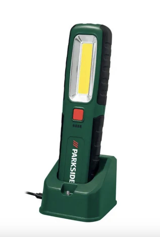 Лампа портативна PARKSIDE PASL 4000 B2 бездротова 25x10 см (L6-10186)