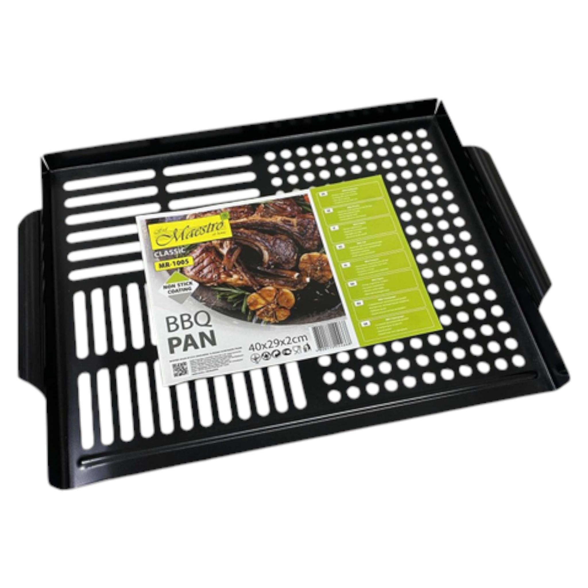 Форма-гриль для барбекю Maestro MR-1005 40х29х2 см (26650428) - фото 2 Форма-гриль для барбекю Maestro MR-1005 40х29х2 см (26650428) - фото 2