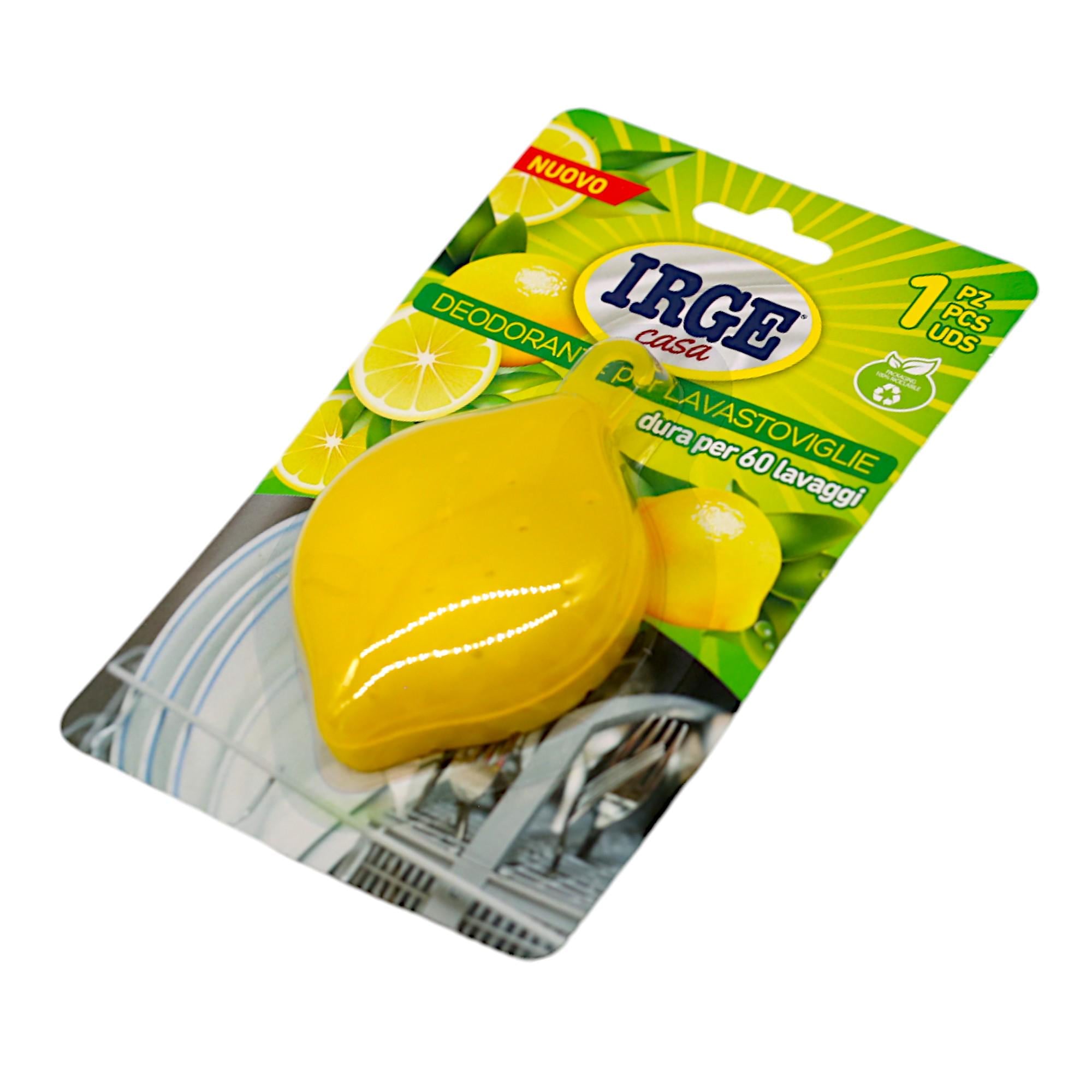 Поглинач запаху Irge Лимон для посудомийних машин (НФ-00007210)