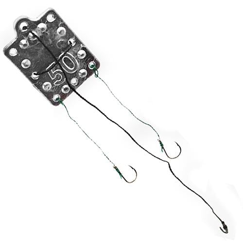 Макушатник рыболовный Sams Fish ЛК‑002 2 крючки 50 г (598323)