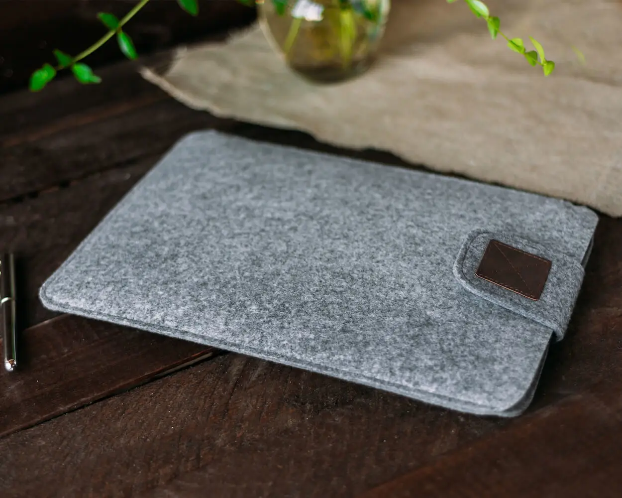 Чохол Gmakin Apple MacBook Air/Pro 13" GM55-13 Felt Case Grey - фото 8