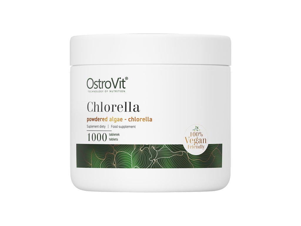 Хлорела OstroVit Chlorella 1000 tabletes