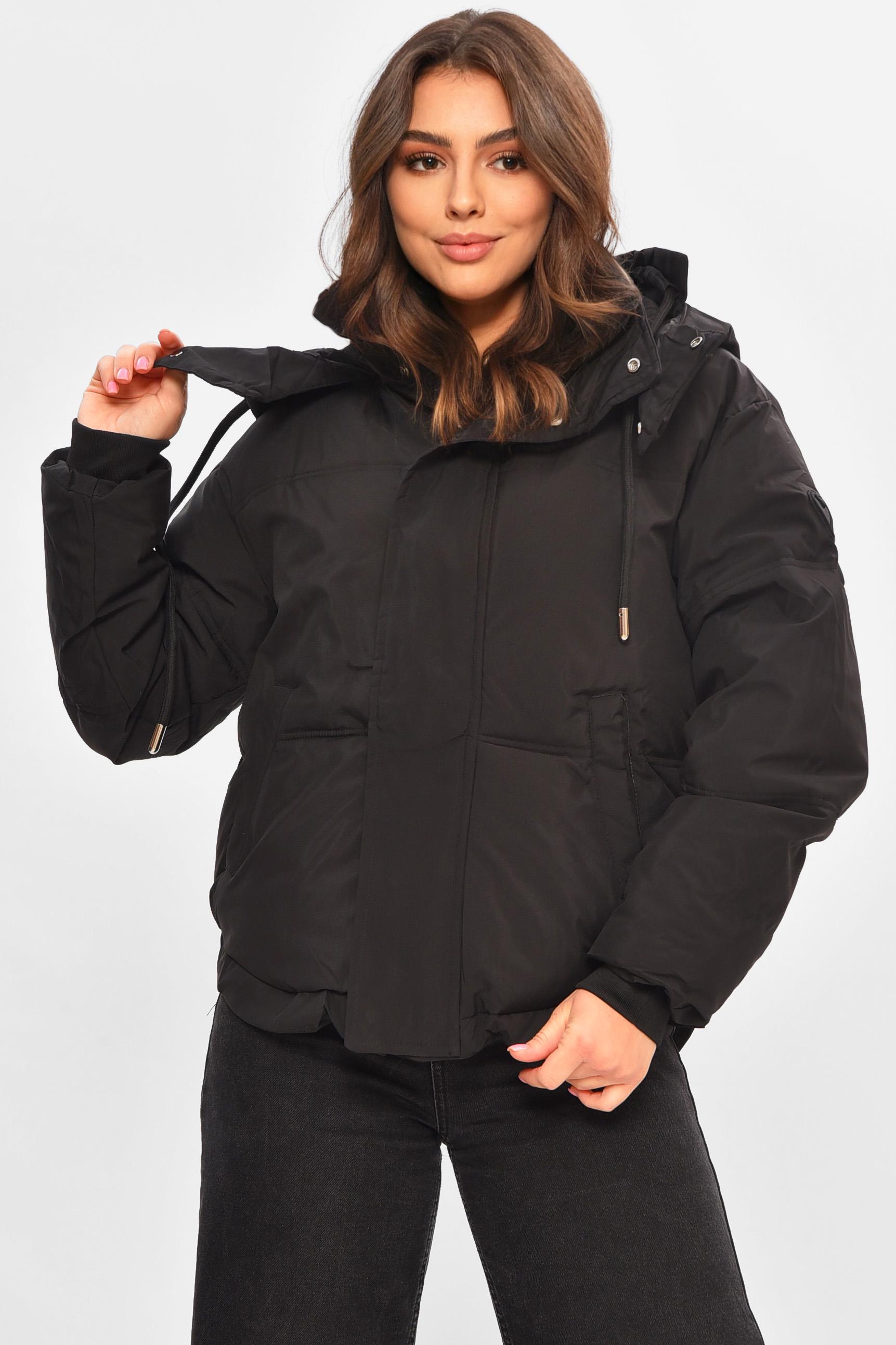 Куртка женская демисезонная XL Черный (207169) Куртка женская демисезонная XL Черный (207169)