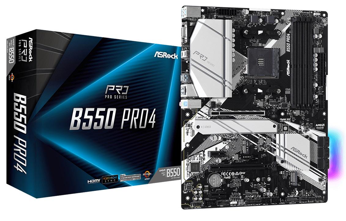 Материнская плата ASRock B550 Pro4 (13152187) - фото 3