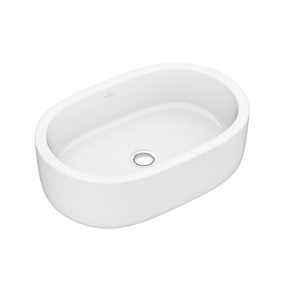 Умивальник накладний Villeroy & Boch Architectura 60х40 см (41266001)