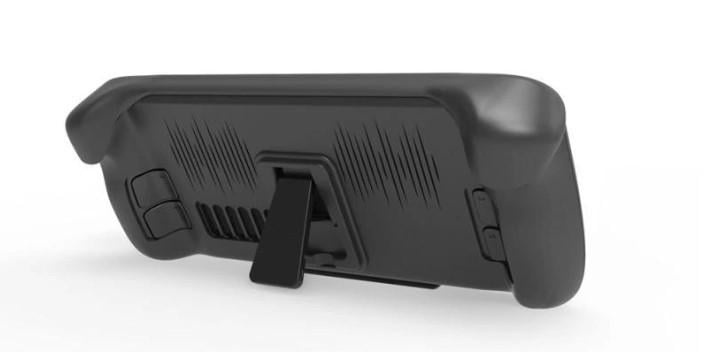 Чехол-бампер JYS для Steam Deck с защитой экрана и подставкой