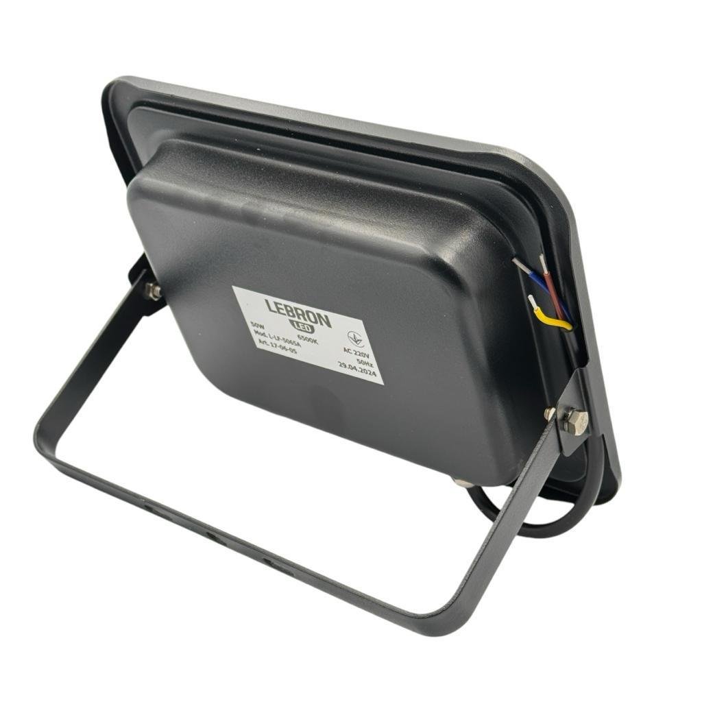 LED-прожектор Lebron L-LF 50W 6500K 4000 Lm 220V (28689328) - фото 2 LED-прожектор Lebron L-LF 50W 6500K 4000 Lm 220V (28689328) - фото 2