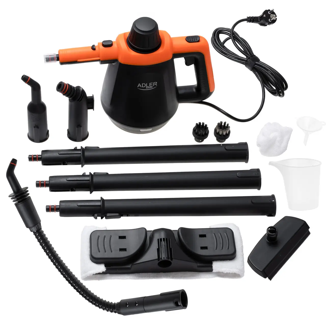 Пароочиститель ручной Adler AD 7038 2000W Black (7038) - фото 3