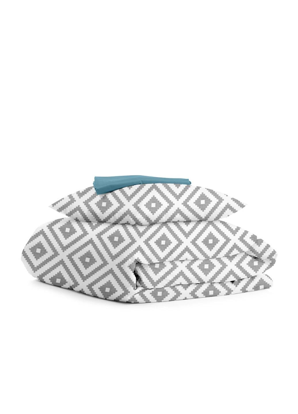 Подростковое постельное бельё Ornament sky Grey