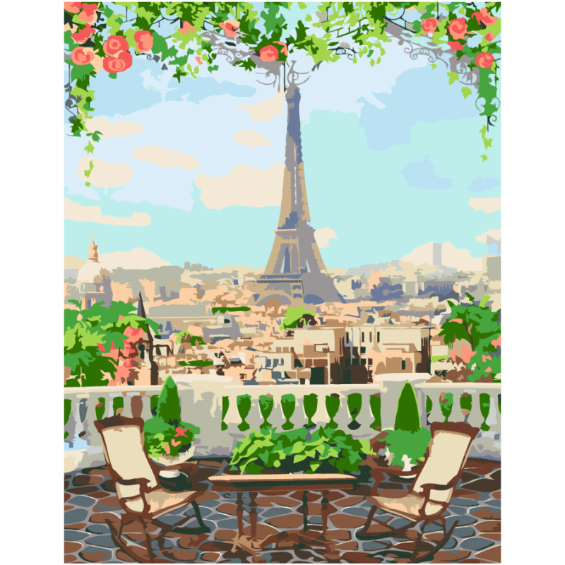 Картина по номерам Rosa Романтическое место 35х45 см (Az-261121)