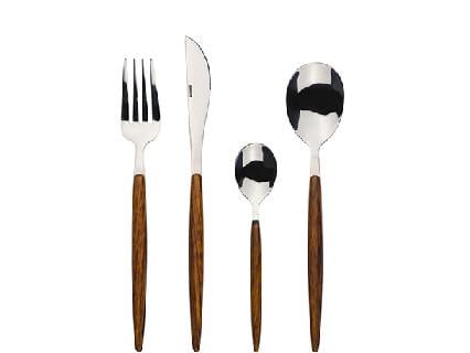 Набор столовых приборов Bergner 24 предмета (45115-BG-WD-1)