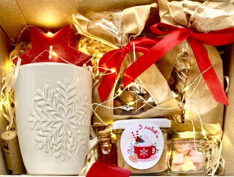 Набір подарунковий із какао та смаколиками (13569295) - фото 4 Набір подарунковий із какао та смаколиками (13569295) - фото 4