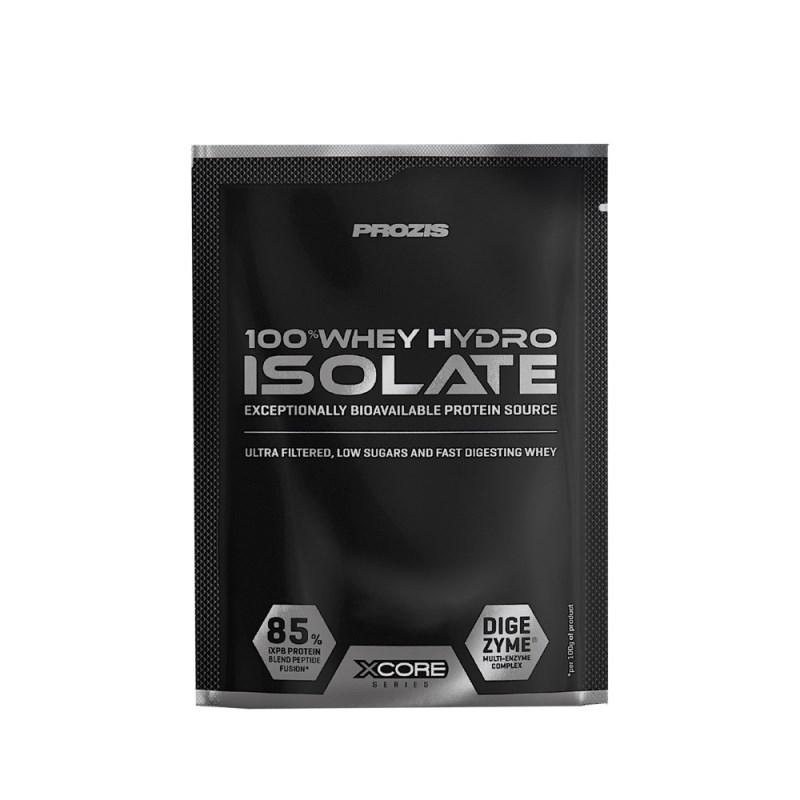 Протеин Prozis 100% Whey Hydro Isolate X-core SS 31 г Шоколад (3130V5963) - фото 1 Протеин Prozis 100% Whey Hydro Isolate X-core SS 31 г Шоколад (3130V5963) - фото 1