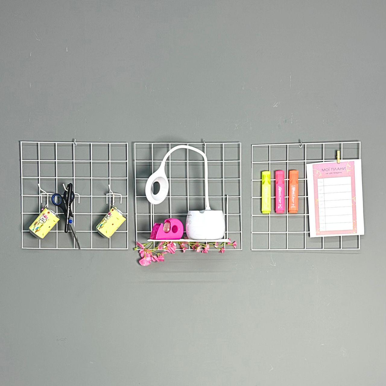 Мудборд металлический 30x30 см 3 шт. Белый - фото 2 Мудборд металлический 30x30 см 3 шт. Белый - фото 2