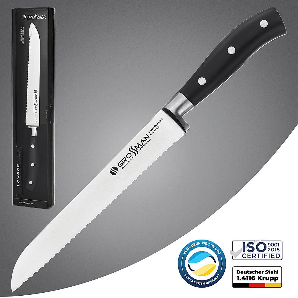 Ніж кухонний для нарізання хліба LV (580 LV) - фото 9 Ніж кухонний для нарізання хліба LV (580 LV) - фото 9