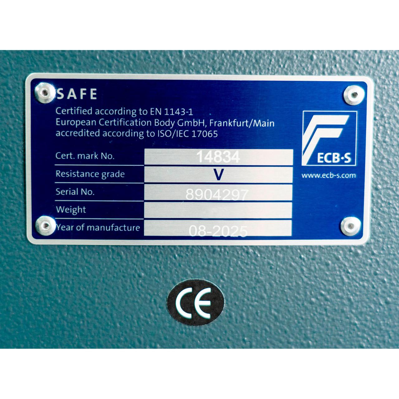 Сейф зламостійкий Griffon CLE V.130.E PAXOS (29747393) - фото 7 Сейф зламостійкий Griffon CLE V.130.E PAXOS (29747393) - фото 7