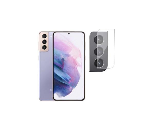 Противоударная гидрогелевая пленка Hydrogel Film для Samsung Galaxy S21 Plus 5G на камеру 3 шт, Transparent