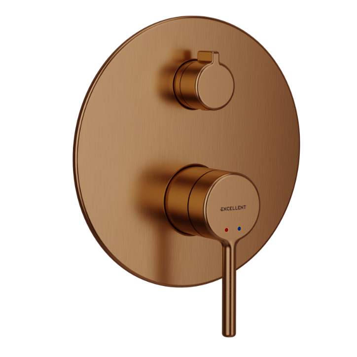 Смеситель для душа Excellent PI однорычажный Бронзовый матовый (AREX.1245CB)