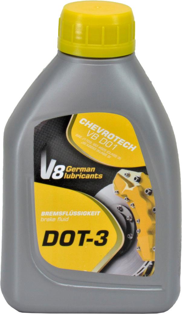 Гальмівна рідина V8 НЕВА DOT-3 0,4 л