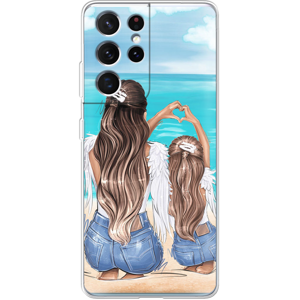 Чохол BoxFace Samsung G998 Galaxy S21 Ultra Family Vacation Прозорий силікон (41719-up2380-41719)