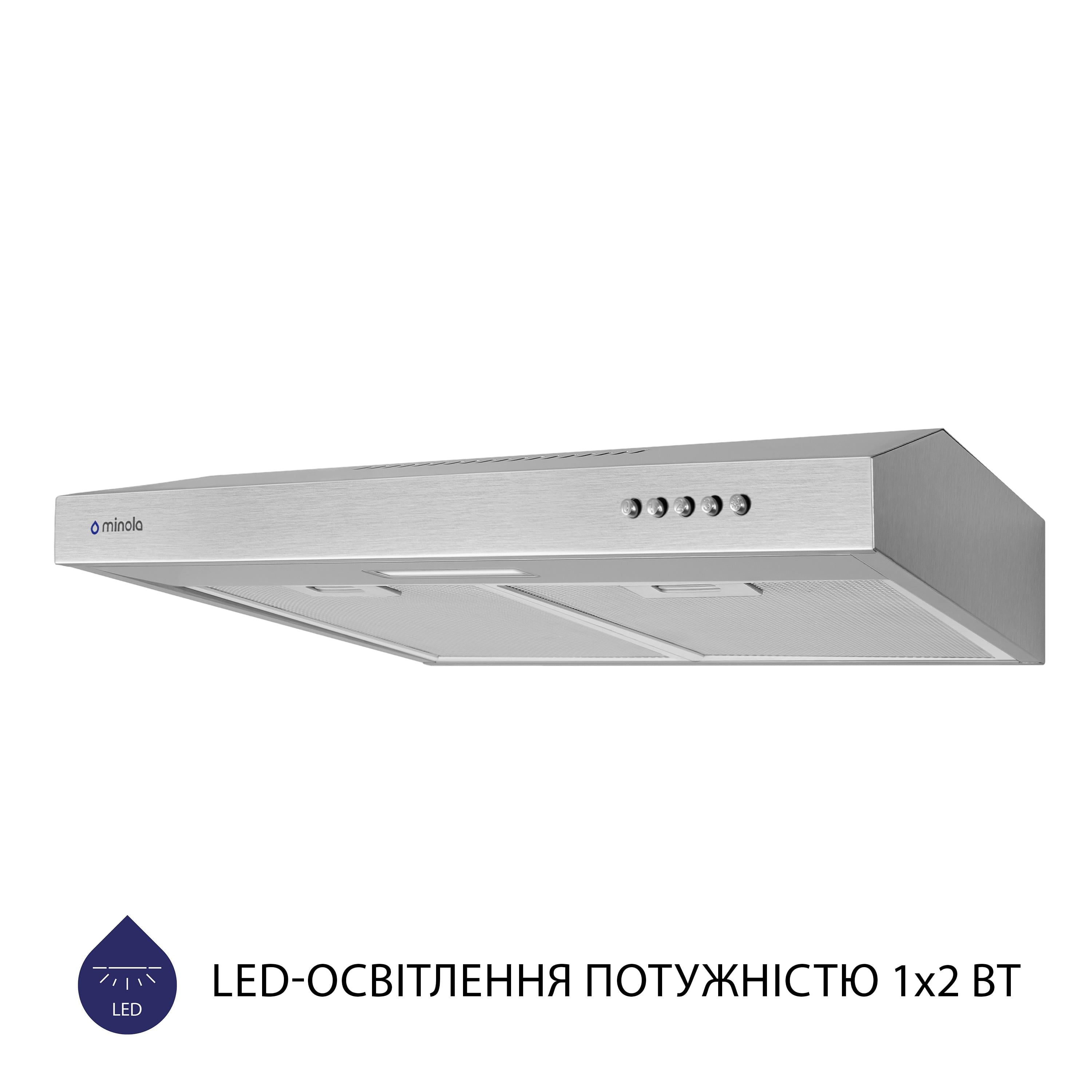 Вытяжка плоская Minola HPL 513 I (5902767908535) - фото 4