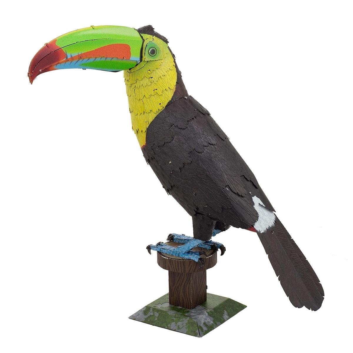 Конструктор металевий 3D Metal Earth Keel-billed Toucan (ME1020)