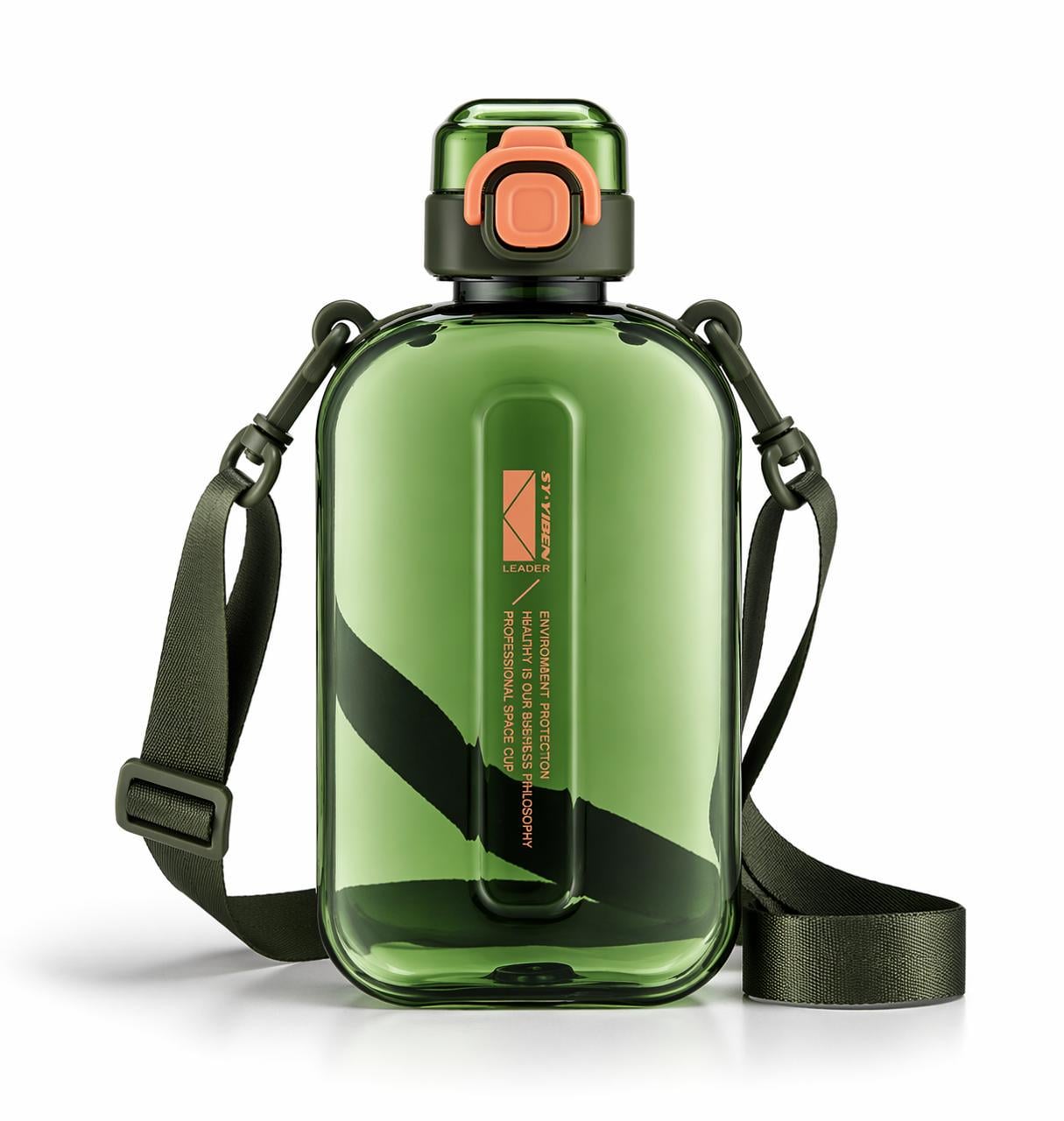 Бутылка для воды из BPA-free пластик 750 мл Зеленый (2416098579)