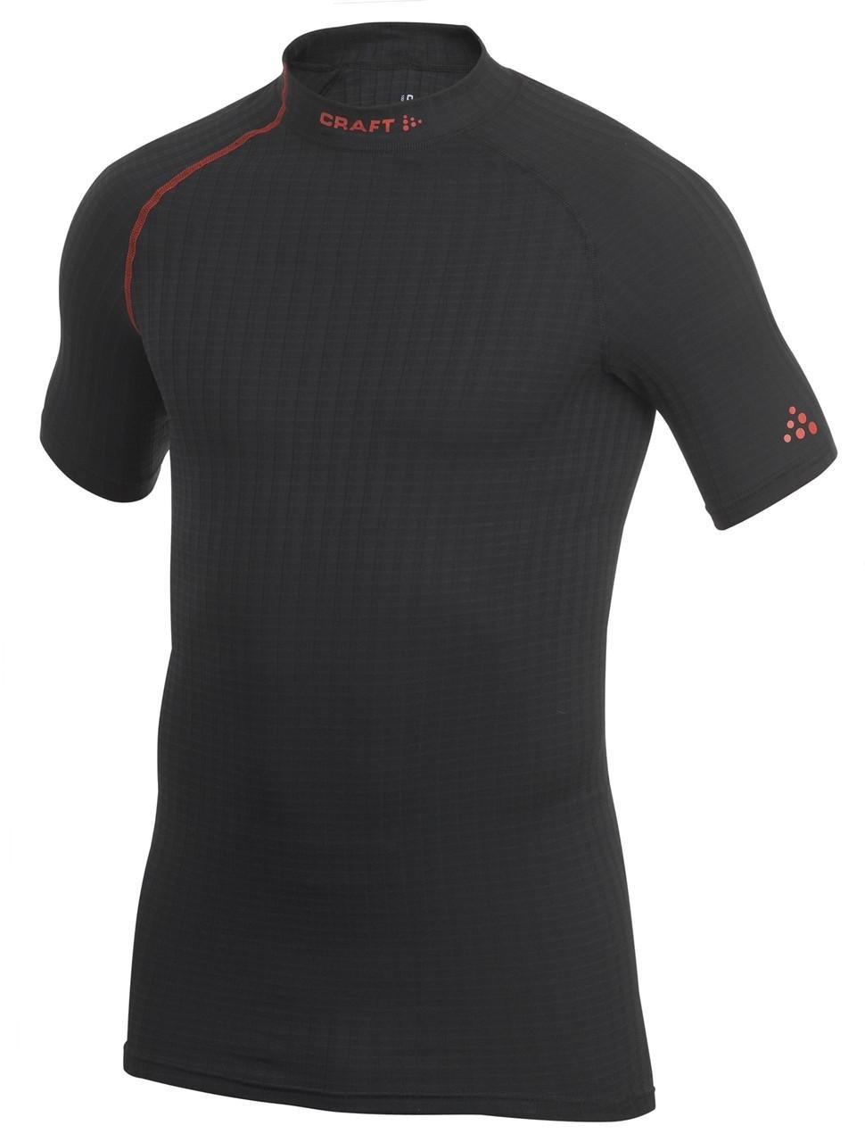 Термофутболка для чоловіків Craft Be Active Extreme Short Sleeve 193890 2999 M Black/Lava (iz13596)