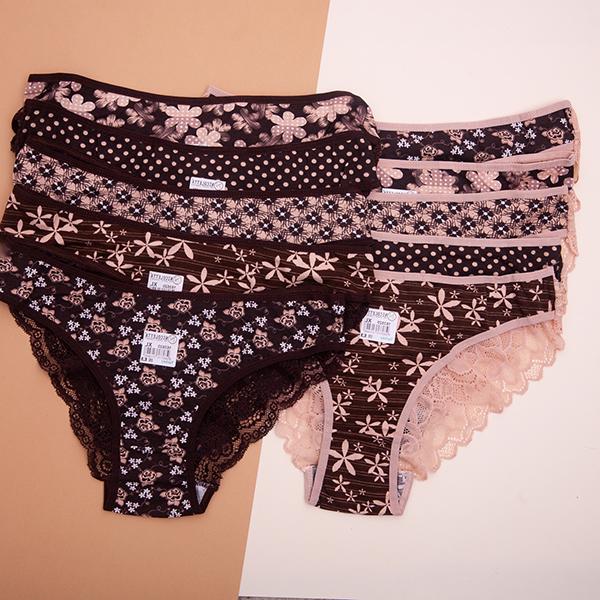 Женские трусики Nicoletta бразилиана M 10 шт. Разноцветный (1822)