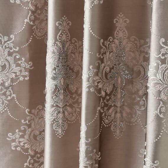 Тканина портьєрна жакардова IDEIA Тіара V-407 2,9 м Сірий (2200004127736)