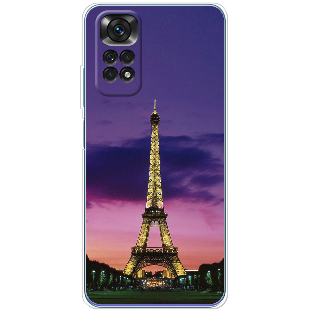 Чехол BoxFace Xiaomi Redmi Note 11 Global Version Полночь в Париже Прозрачный силикон (44124-up964-44124)