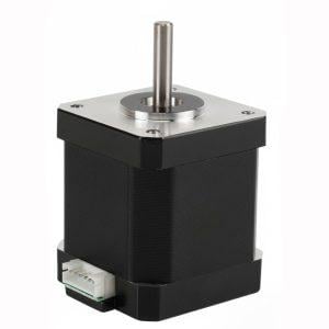 Мотор шаговой Kingroon Nema 17 для 3D-принтера 12V 42x48 мм Черный (B02255)