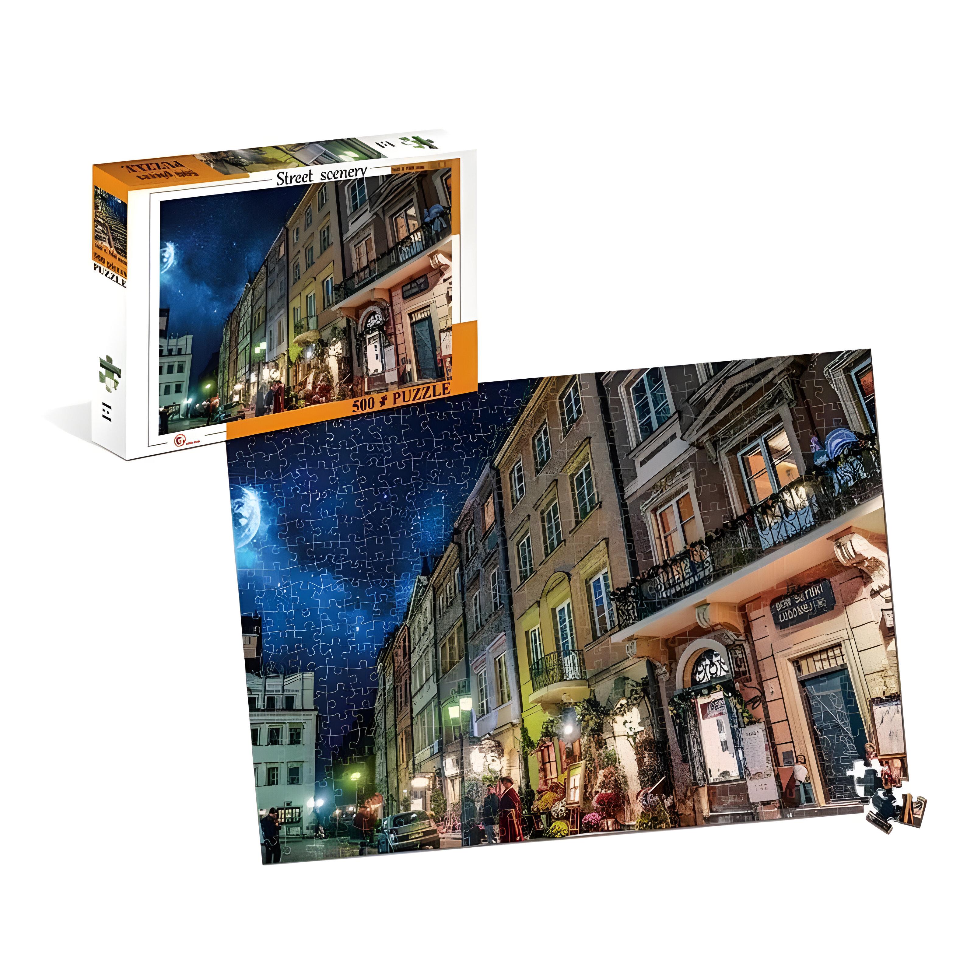 Пазлы изображение города от 8 лет 500 эл. (88190)