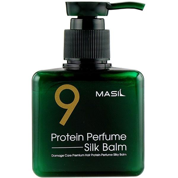 Незмивний парфюмований бальзам для волосся 9 Protein Perfume Silk Balm Masil 180 мл (8809744060033) - фото 1