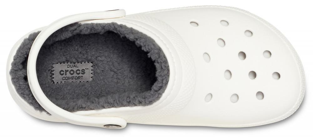 Сабо Crocs Classic Lined Clog M4 р. 36/23 см White (20566519) - фото 5 Сабо Crocs Classic Lined Clog M4 р. 36/23 см White (20566519) - фото 5