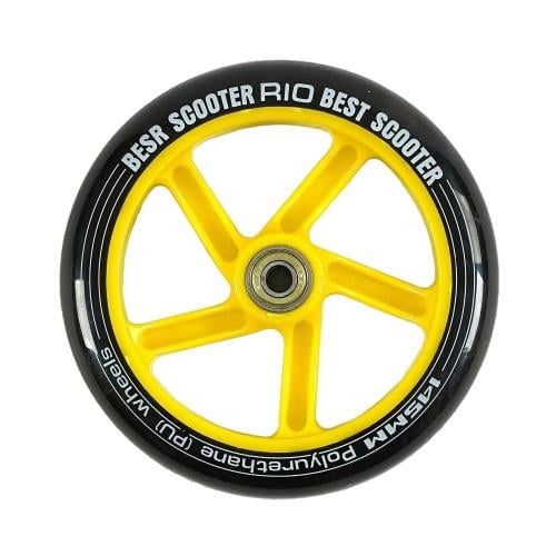 Колесо для самоката Best Scooter Желтый (WH-6120/145)