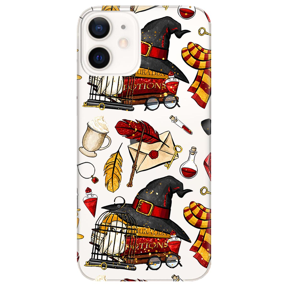 Силиконовый чехол Zorrov для Apple iPhone 12 Mini - Hogwarts (14050040245108854) - фото 1